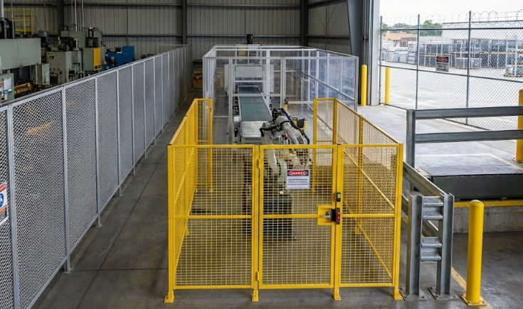 Types of Industrial Safety Fencing Pune